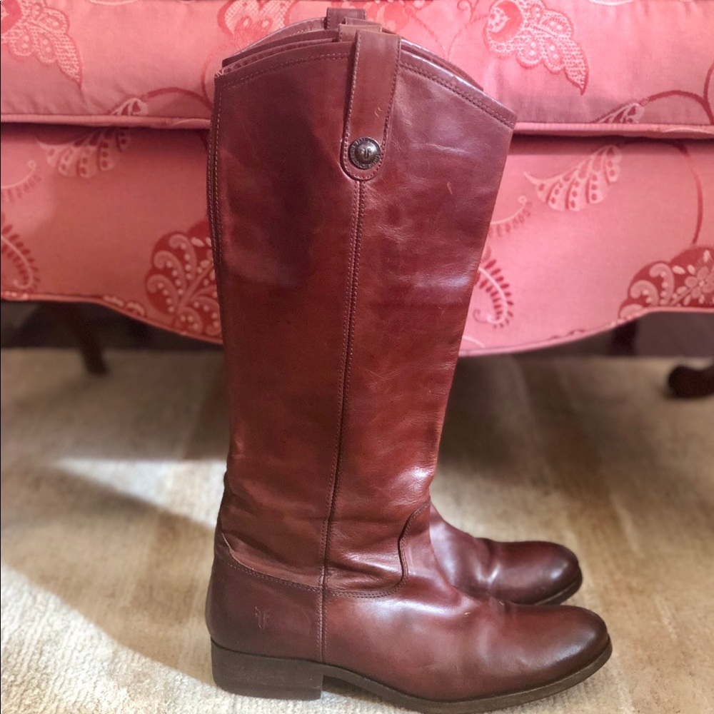 Frye Melissa Lug Boot Tall